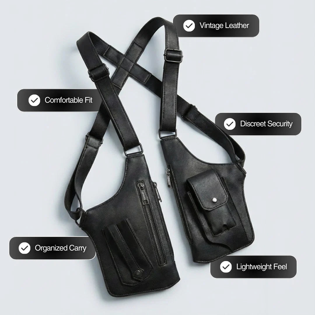 Recupper™ - Premium Leather Shoulder Bag