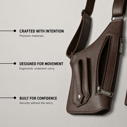 Recupper™ - Premium Leather Shoulder Bag