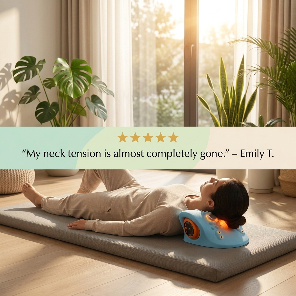 CerviPulse™ Pro - EMS Neck Massager for Pain Relief & Posture Fix