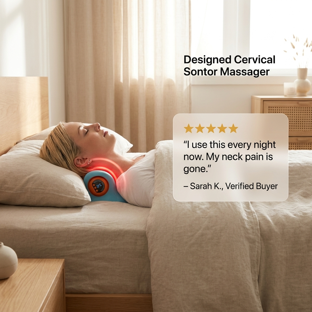 CerviPulse™ Pro - EMS Neck Massager for Pain Relief & Posture Fix